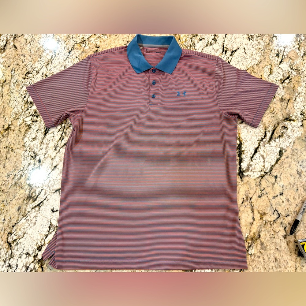 Under Armour men’s XL dri fit polo golf shirt